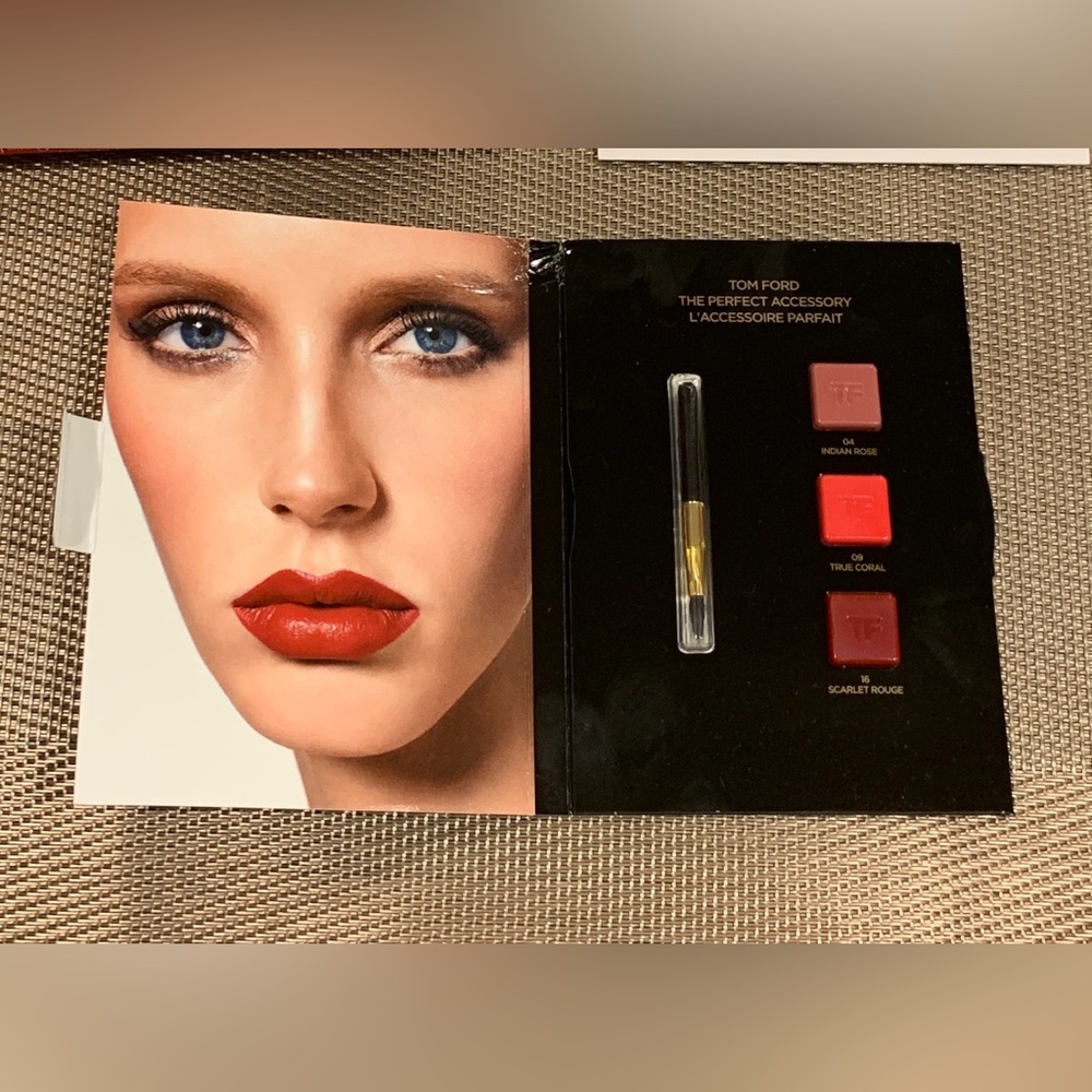 TOM FORD Lipstick Sample Card
